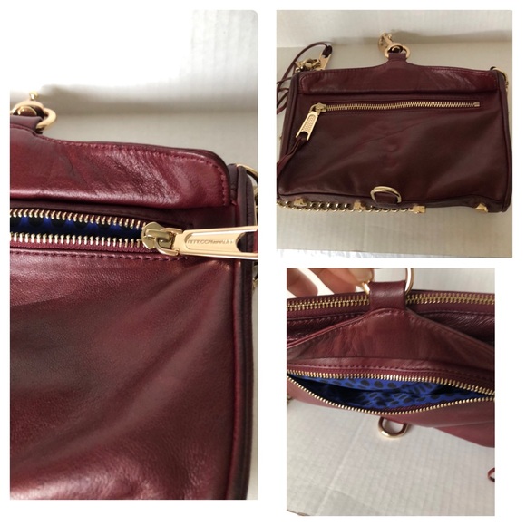 REBECCA MINKOFF Mini Mac Leather Crossbody Bag/Preowned - Picture 11 of 17